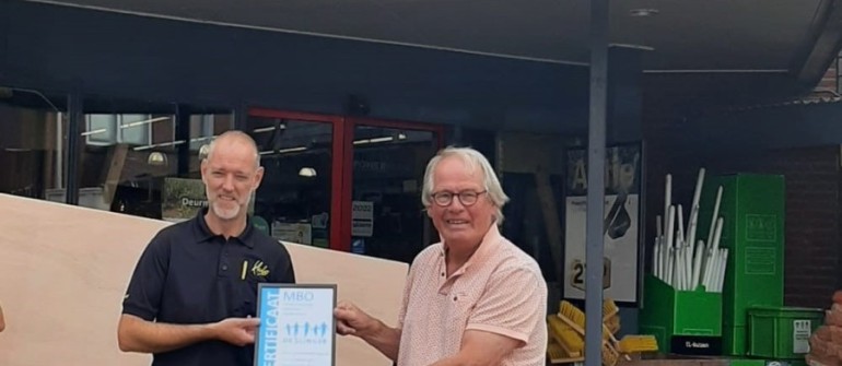 MBO certificaat Hubo Hengelo Zuid